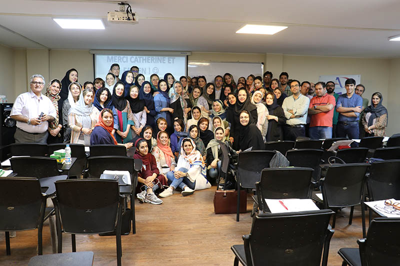 برگزاری موفق یک دوره آموزش تدریس زبان فرانسه در تهران (3)